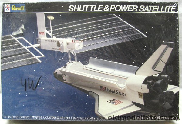 Revell 1/144 Space Shuttle and Power Satellite, 4550